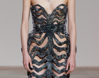 Illustration for article titled These Dresses Were Made Using Magnets
